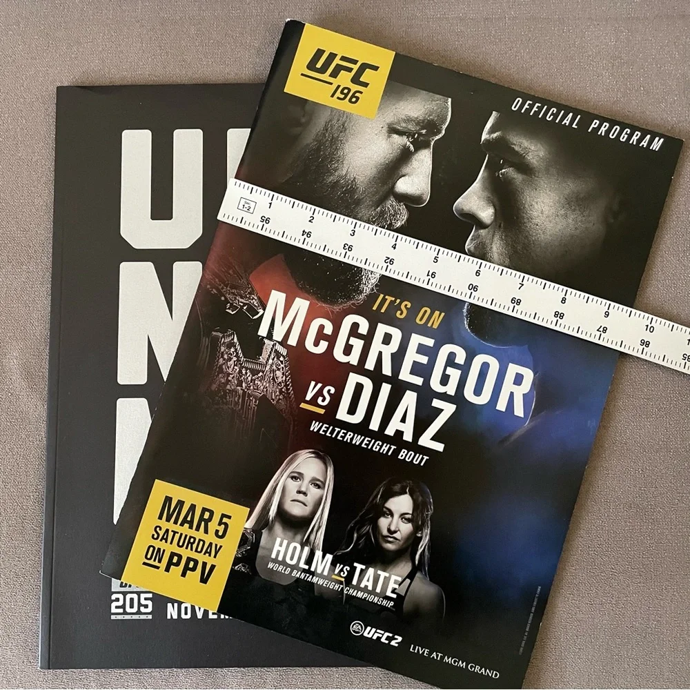UFC 196 Official Programs - Picture 8 of 9